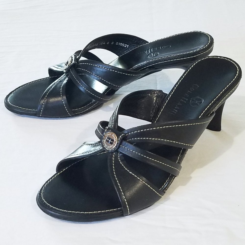 Cole Haan black heels/sandals - size 5.5/6